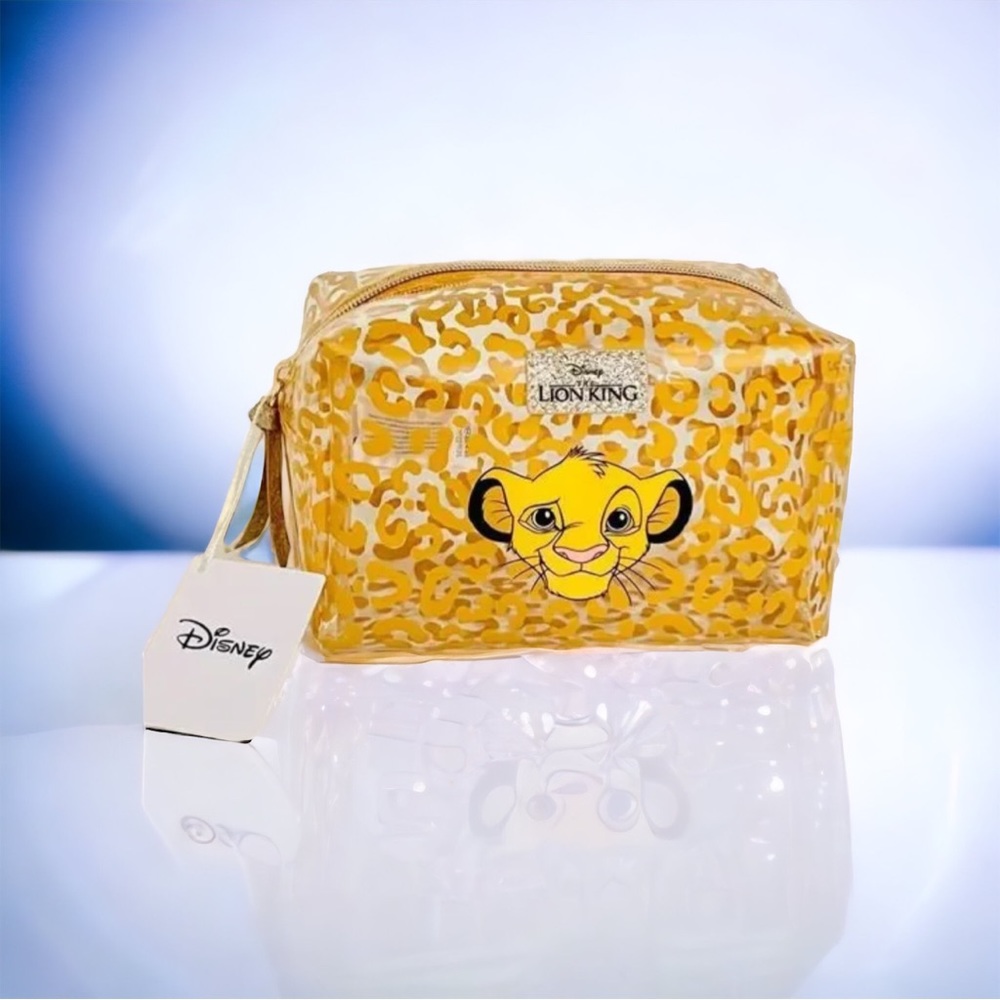 Disney Lion King Simba Cosmetic Bag NWT